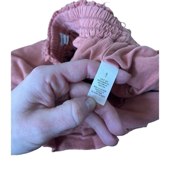 Aerie Tiered Ruffled Mini Skirt size S Burnt Orange - Picture 4 of 8